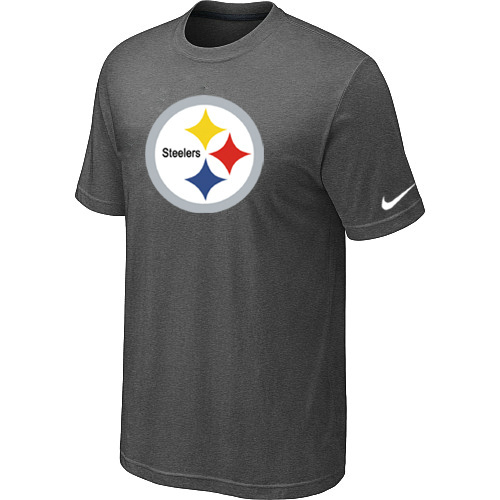  Nike Pittsburgh Steelers Sideline Legend Authentic Logo TShirt Darkgrey 71 