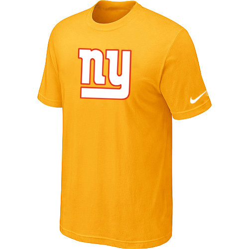  York Giants Sideline Legend Authentic Logo TShirt Yellow 121 