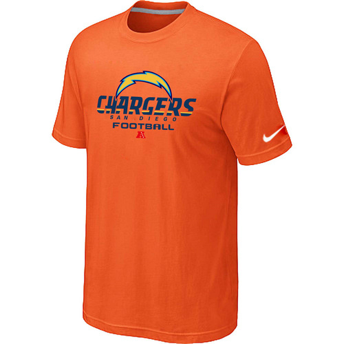  San Diego Charger Critical Victory Orange TShirt 22 