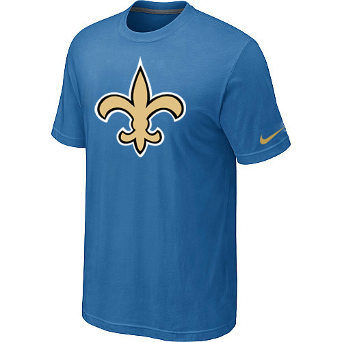 New Orleans Saints Sideline Legend Authentic Logo TShirtlight Blue 114