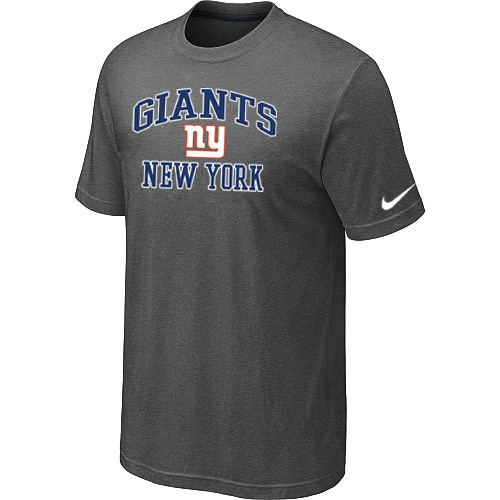 New York Giants Heart&Soul Dark grey TShirt109