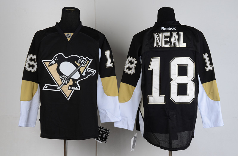 Pittsburgh Penguins #18 Neal Black Jersey