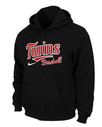 Minnesota Twins Pullover Hoodie Black