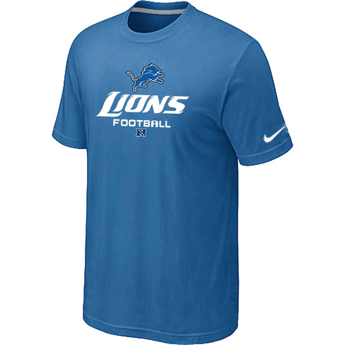  Detroit Lions Critical Victorylight Blue TShirt 28 