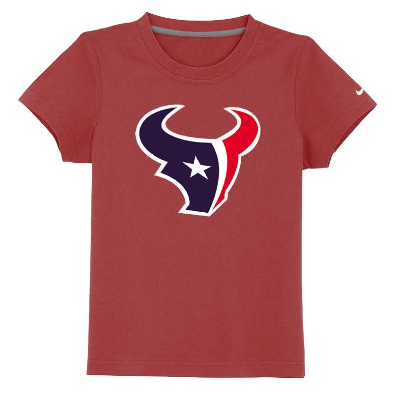 Houston Texans Sideline Legend Authentic Logo Youth T Shirt Red