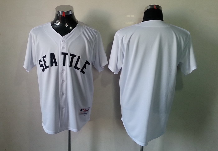 MLB Seattle Mariners Blank jersey white