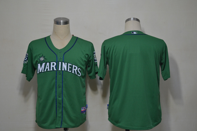 MLB Seattle Mariners Blank Green Jersey