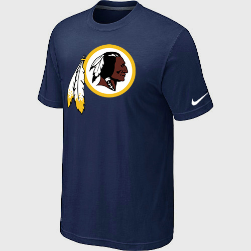  Nike Washington Redskins Sideline Legend Authentic Logo TShirt D- Blue 109 