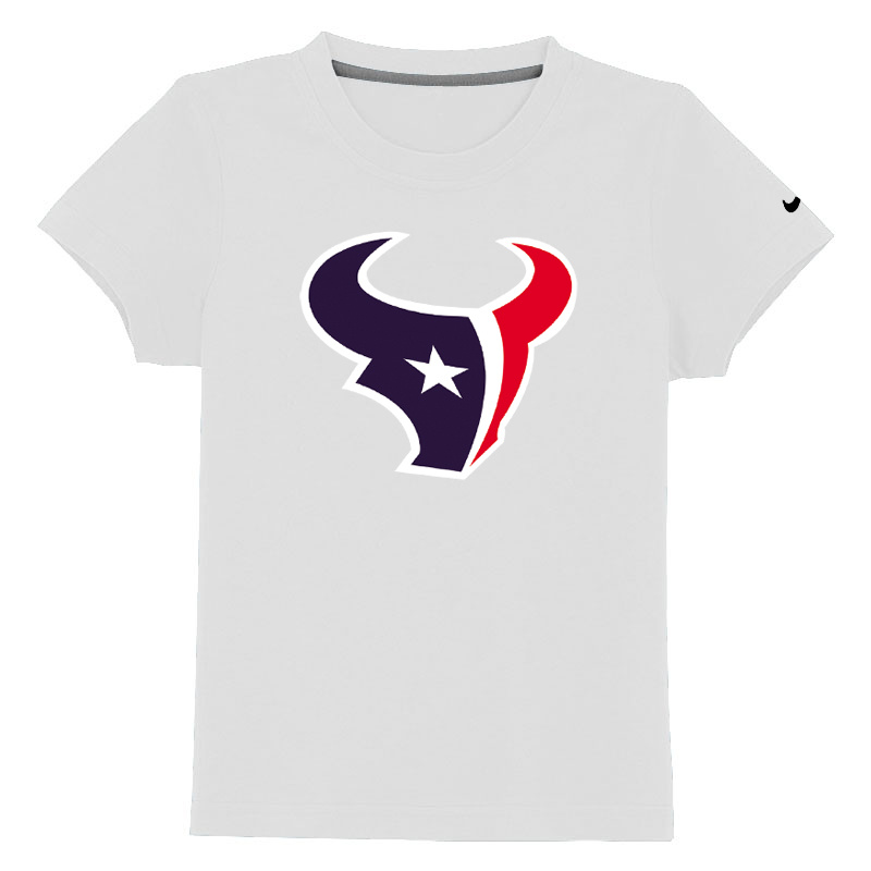 Houston Texans Sideline Legend Authentic Logo Youth T Shirt White