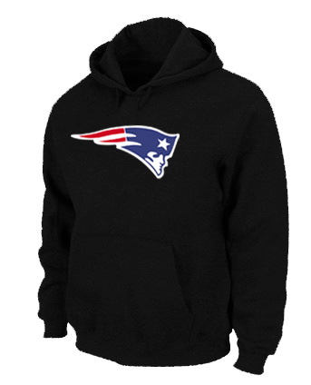 New England Patriots Logo Pullover Hoodie black