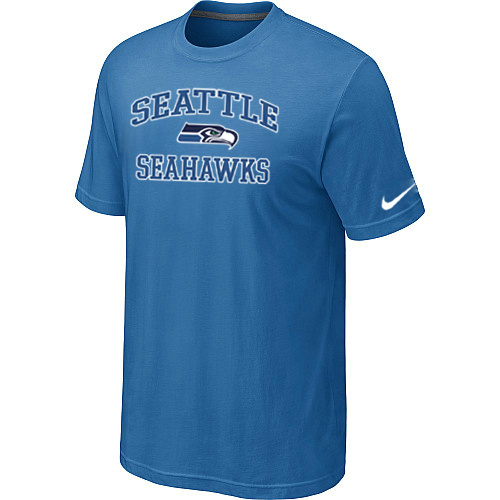  Seattle Seahawks Heart& Soullight Blue TShirt 73 