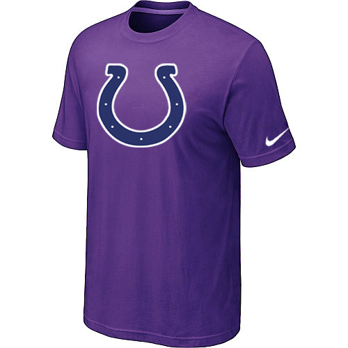  Indianapolis Colts Sideline Legend Authentic Logo TShirt Purple 86 