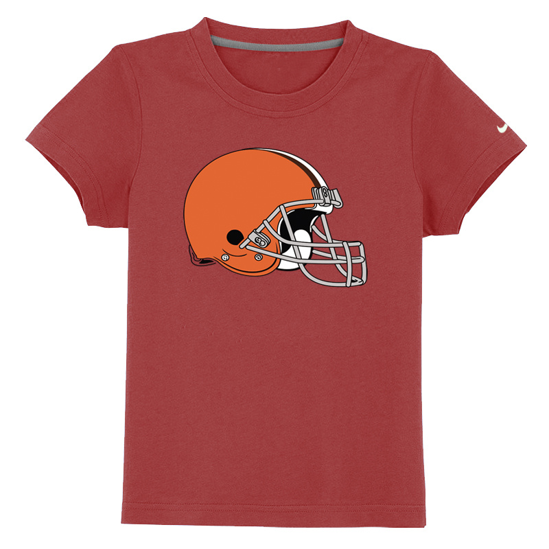 Cleveland Browns SidelineLegend Au thentic Logo Youth T Shirt Red