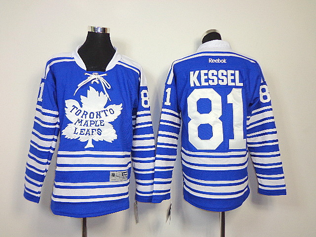 Reebok Toronto Maple Leafs 2014 NHL 81 kessel Winter Classic youth Jersey