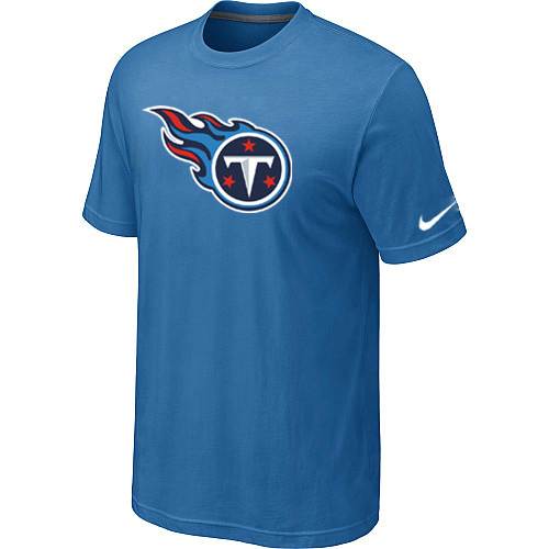  Nike Tennessee Titans Sideline Legend Authentic Logo TShirtlight Blue 1 
