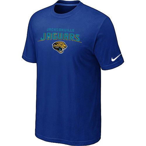 Jacksonville Jaguars Heart& Soul Blue TShirt 73 
