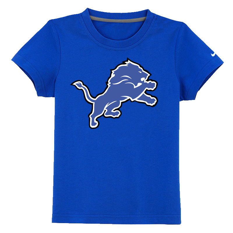 Detroit Lions Sideline Legend Authentic Logo Youth T Shirt Blue