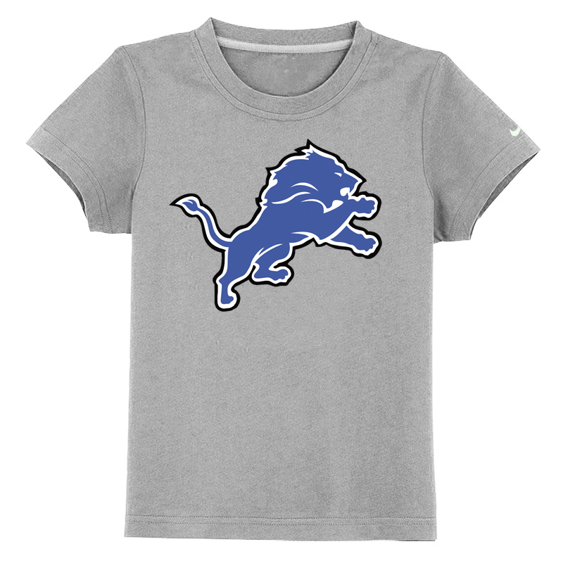 Detroit Lions Sideline Legend Authentic Logo Youth T Shirt grey