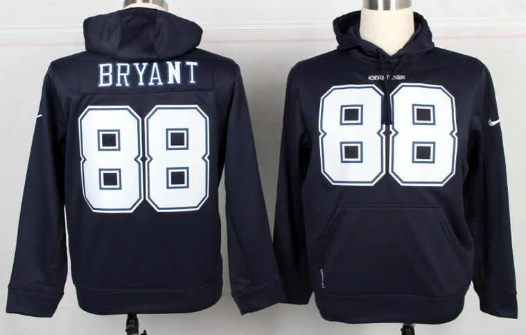 Nike NFL Dallas Cowboys #88 Bryant Blue Hoodie