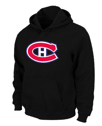 NHL Montral Canadiens Big & Tall Logo Pullover Hoodie Black