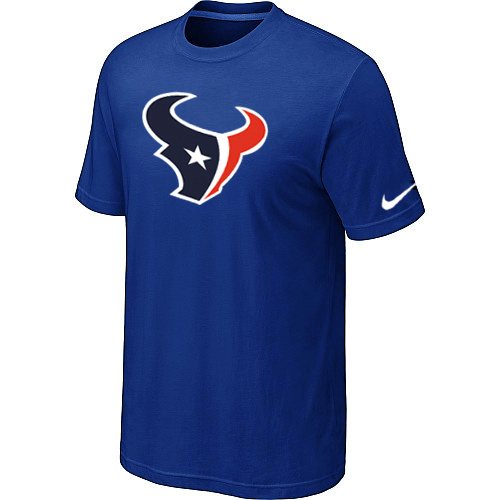  Houston Texans Sideline Legend Authentic Logo TShirt Blue 103 