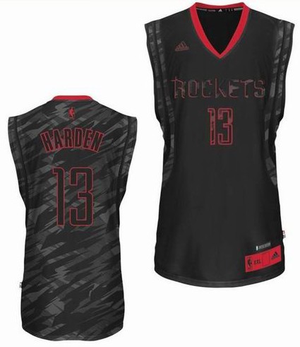Houston Rockets 13# James Harden black Fashion Swingman Jersey