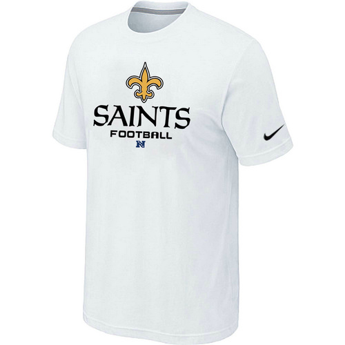 New Orleans Saints Critical Victory White TShirt 33