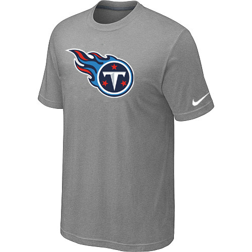  Nike Tennessee Titans Sideline Legend Authentic Logo TShirt Lightgrey 77 