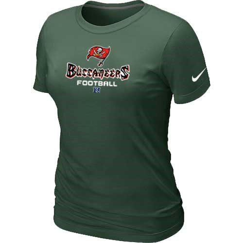  Tampa Bay Buccaneers D- Green Womens Critical Victory TShirt 44 