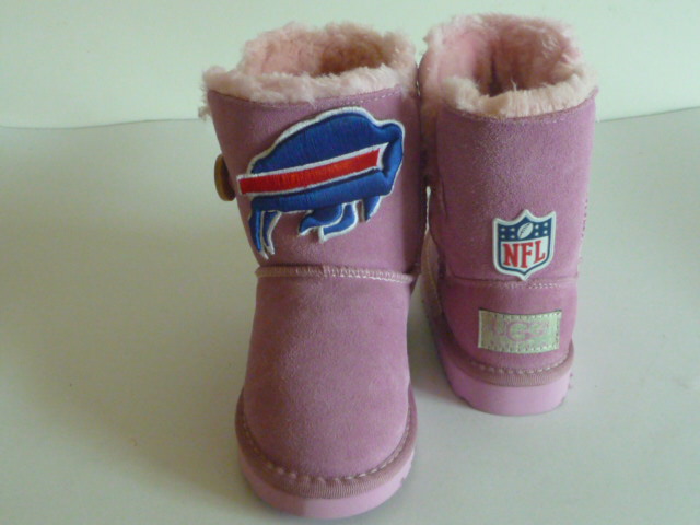 Youth Buffalo Bills Boots Pink