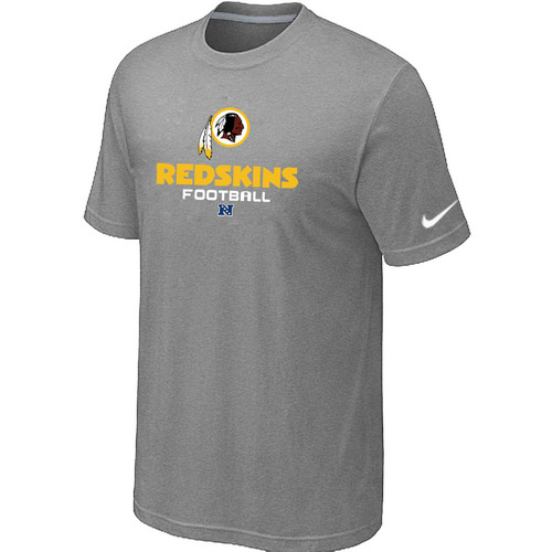  Washington Red Skins Critical Victorylight Grey TShirt 29 