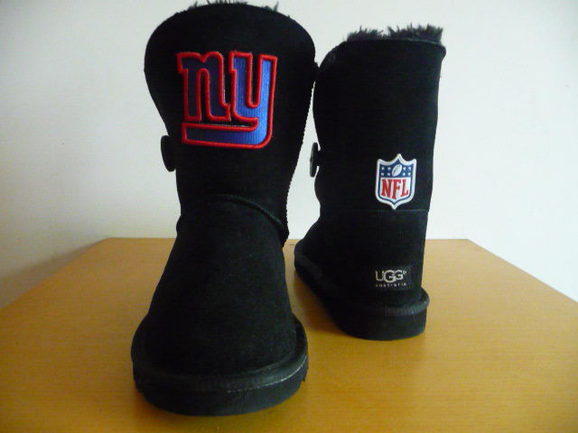 NFL New York Giants Cuce Shoes Ladies Fanatic Boots Black