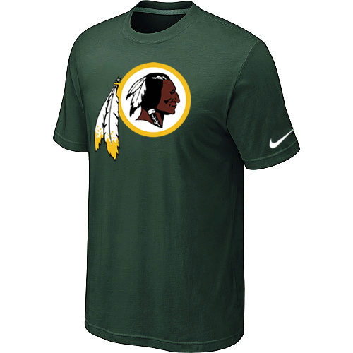  Nike Washington Redskins Sideline Legend Authentic Logo TShirt D- Green 108 