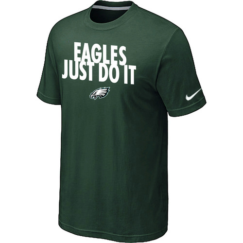 NFL Philadelphia Eagles Just Do It D- Green TShirt 13 