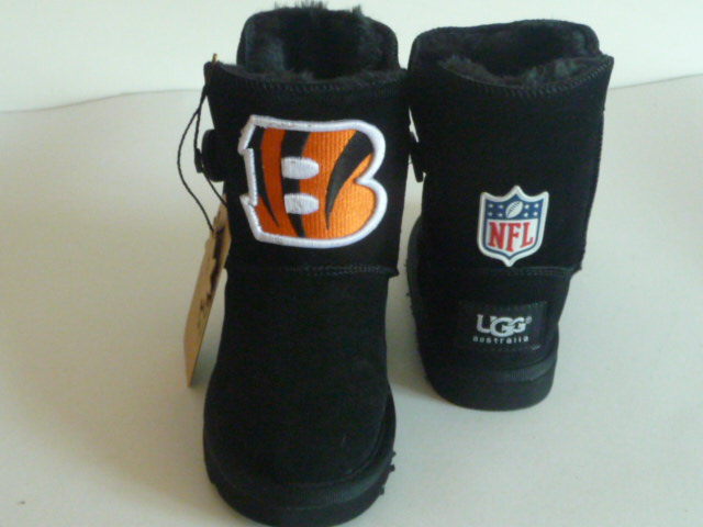 Kids NFL Cincinnati Bengals  Boots Black