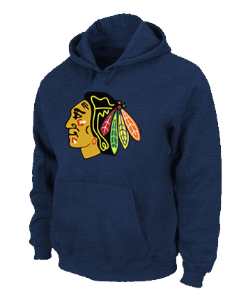 NHL Chicago Blackhawks Big & Tall Logo Pullover Hoodie D.blue