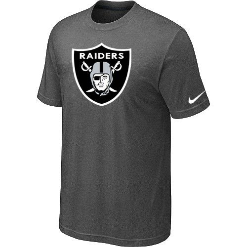  Oakland Raiders Sideline Legend Authentic Logo TShirt Darkgrey 51 