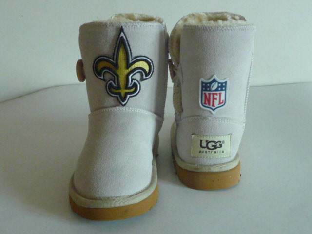 Kids NFL New Orleans Saints UGG Snow boots Beige