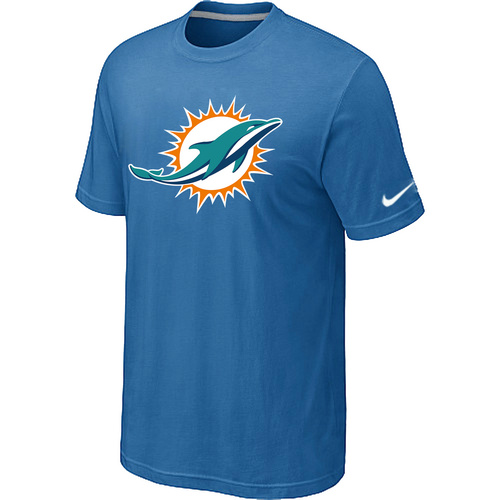 Miami Dolphins Sideline Legend logo T-Shirt light Blue