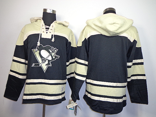 NHL Pittsburgh Penguins Blank Black Hoodie