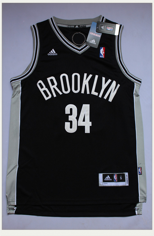 NBA Brooklyn Nets #34 Jersey Black