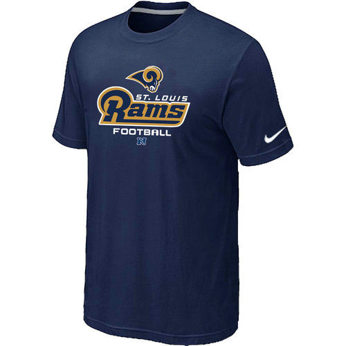  St- Louis Rams Critical Victory D- Blue TShirt 16 