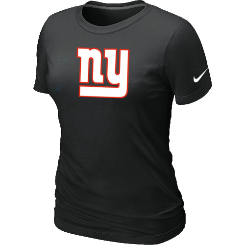 New York Giants Black Womens Logo TShirt86