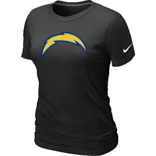  San Diego Charger Black Womens Logo TShirt 65 