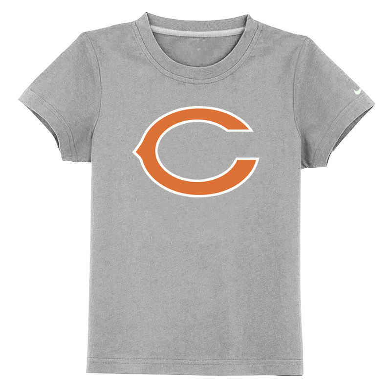 Chicago Bears Sideline Legend Authentic Logo Youth T Shirt Grey