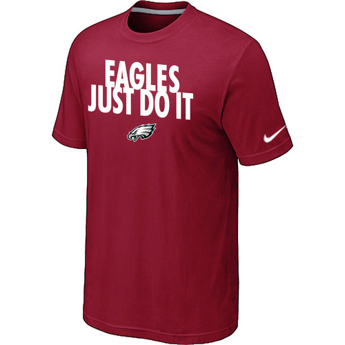 NFL Philadelphia Eagles Just Do It Red TShirt 6 