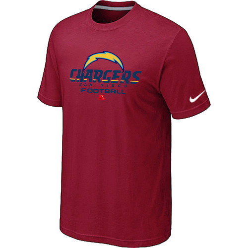  San Diego Charger Critical Victory Red TShirt 20 