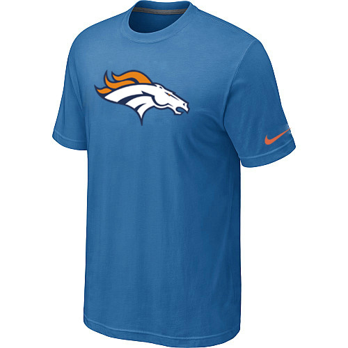  Denver Broncos Sideline Legend Authentic Logo TShirtlight Blue 90 