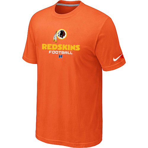  Washington Red Skins Critical Victory Orange TShirt 28 