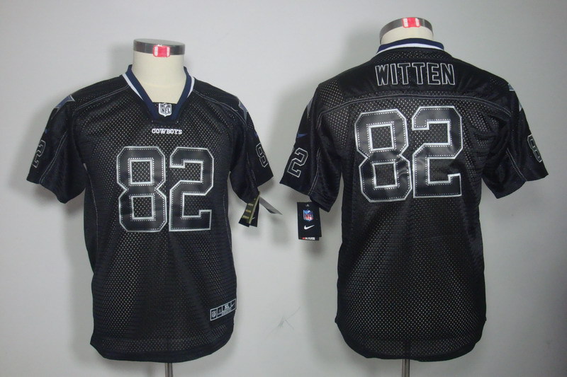 NFL Dallas Cowboys #82 Witten Youth Lights Out Jersey